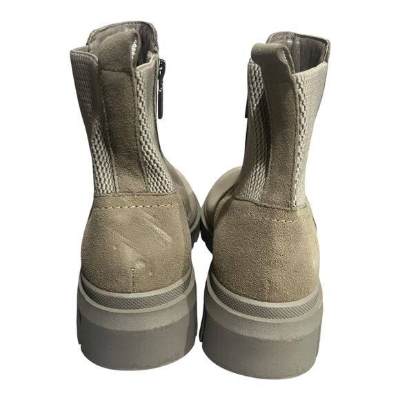 Blondo Bandit Waterproof Suede Side-Zip Boot Taupe - Picture 4 of 9